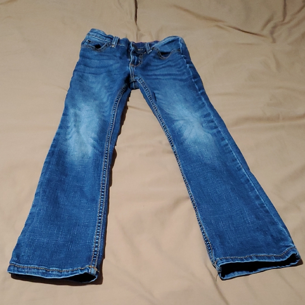 Wrangler Blue Classic Straight-Leg Jeans